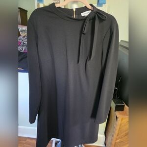 Calvin Klein Black Long Sleeve Dress